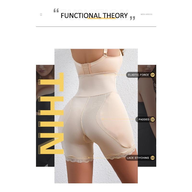 Calça Modeladora com Bojo Falso para Bumbum, Quadril e Barriga Calça Levanta Bumbum Pêssego Calça Modeladora Feminina para Bumbum e Quadril Tamanho Plus