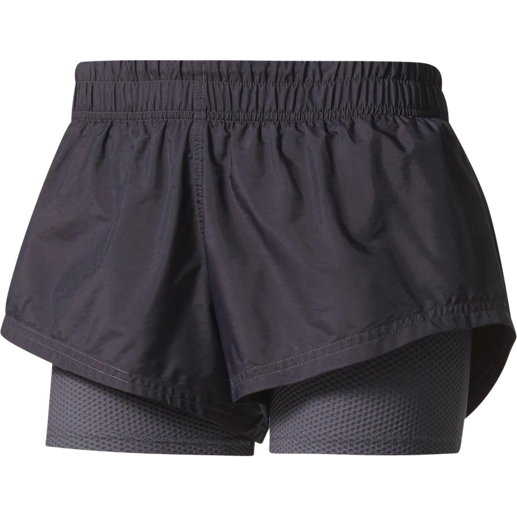 

Коллаборация Adidas X Stella McCartney Шорты для бега и велоспорта два в одном Влагоотводящие Водонепроницаемые Комбинированные Дышащие Спортивные шорты Женские шорты CD5116 XS