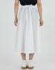Beonadeumiljeu Oblong Pleated Skirt - White