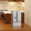 1:12 Scale Dollhouse Fridge Wooden Refrigerator Freestanding Birch Wood