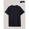 Europäische Größen Hellbraun „Just Be Happy“ Bunter Aufdruck Kurzarm-T-Shirt – Lässiges, Frisches Design mit Lachender Sonne & Wolken
