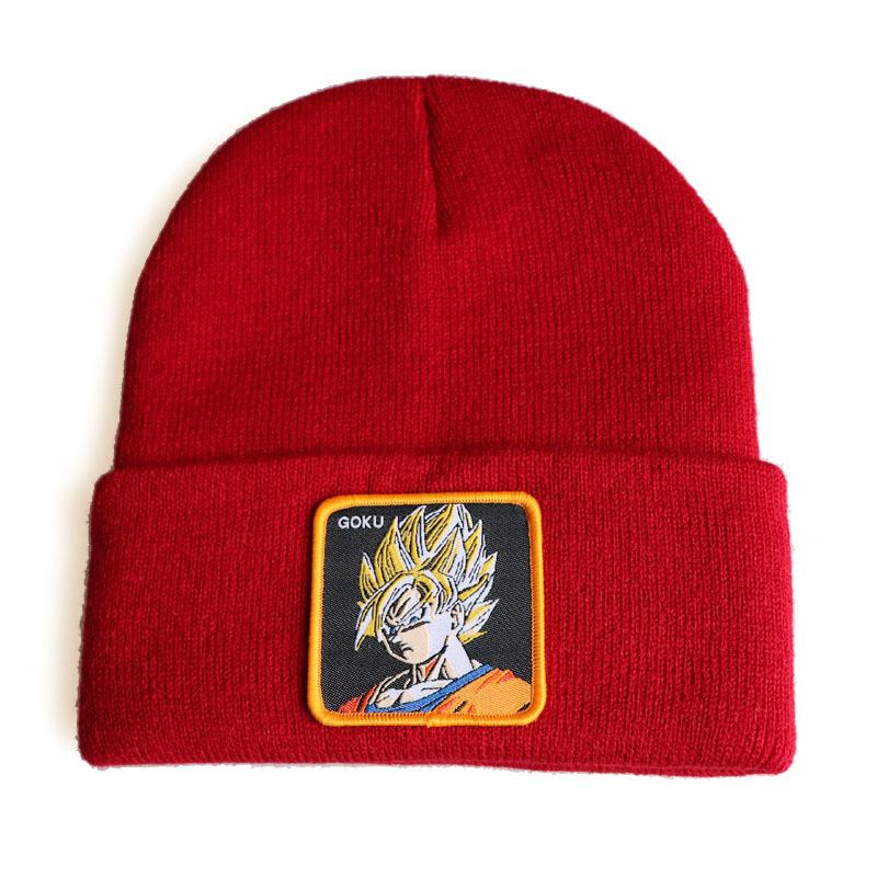 Anime Cartoon Dragon Ball Gohan Goku GOKU Knitted Hat, Woolen Hat, Hip-hop Ski Pullover Hat