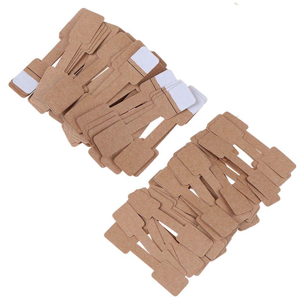 Tool Blank Card Bracelet Hangtags Necklace Ring Tags Jewelry Price Labels Self-adhesive Stickers