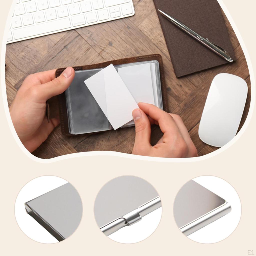 Business Card Holder Case Men and Women, Versatile, Portable, Gift Organizer Purse Name Cards