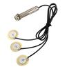 Prewired Pickup Piezo Amplifier Transducer for Guitar Replacement Part Accessory