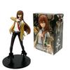 Anime-Steine;Gate Makise Kurisu Dream Tech Figur Mantelstil Stehendes Modell Spielzeugpuppe Actionfigur PVC