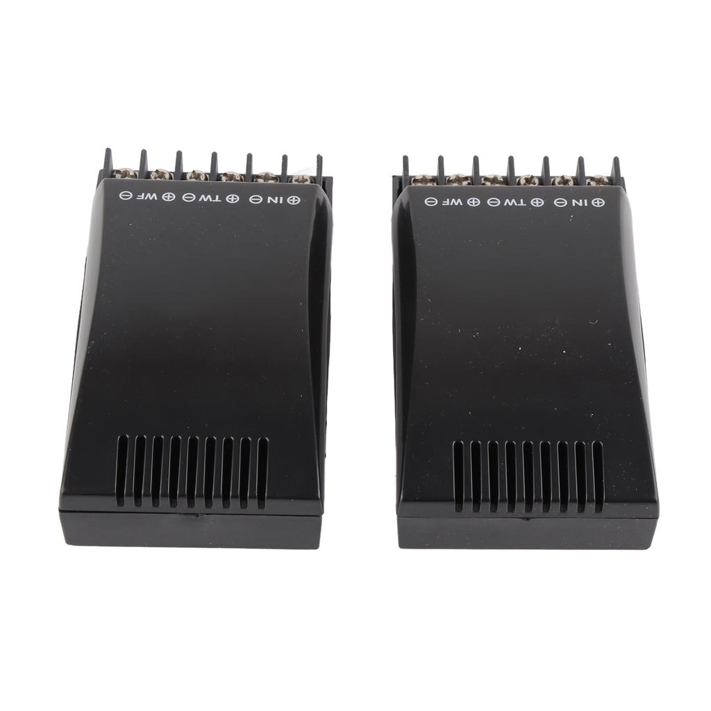 2Pcs Car Audio Crossover 2 Way 100W Output 12V Correct Sound ABS Shell Car Speaker Crossover for