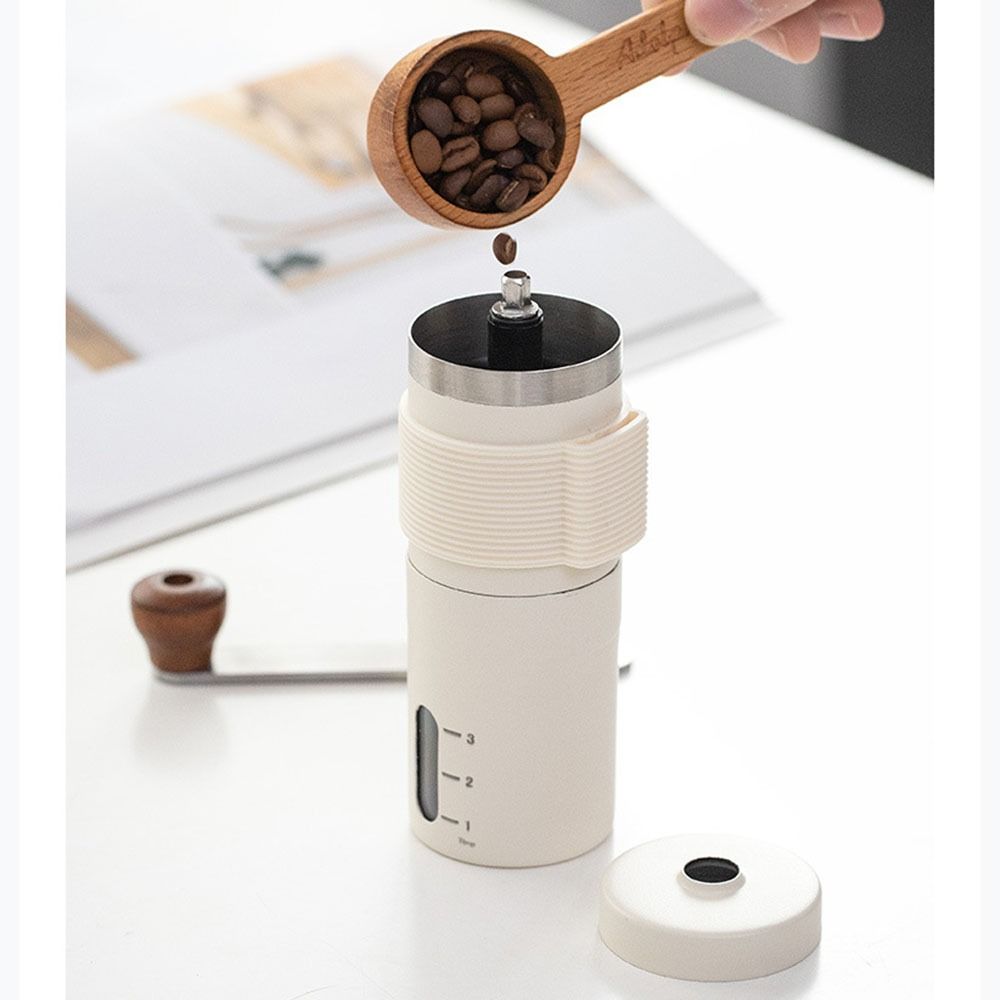 Adjustable Burr Manual Coffee Grinder Portable Coffee Bean Grinder Coffee Making Tool Home Use