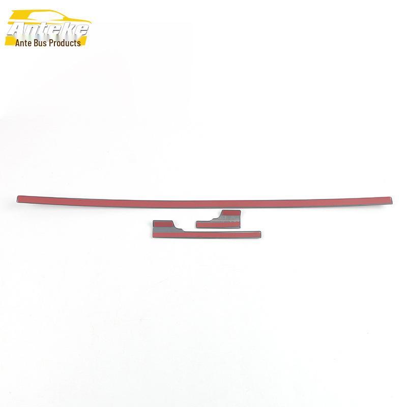 21 P5 Center Console Stainless Steel Trim Decoration Sticker - Bright Dashboard Accessory