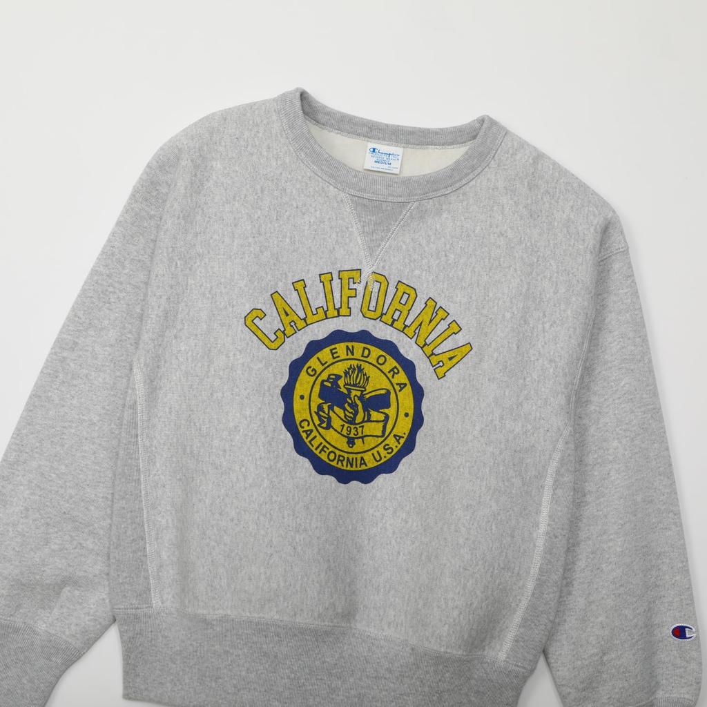 Reverse Crew Neck Long Brushed Relax Graphic 11.5oz Weave® Sweatshirt, Sleeve, Fleece, Fit, Print, CW-C003-040-L