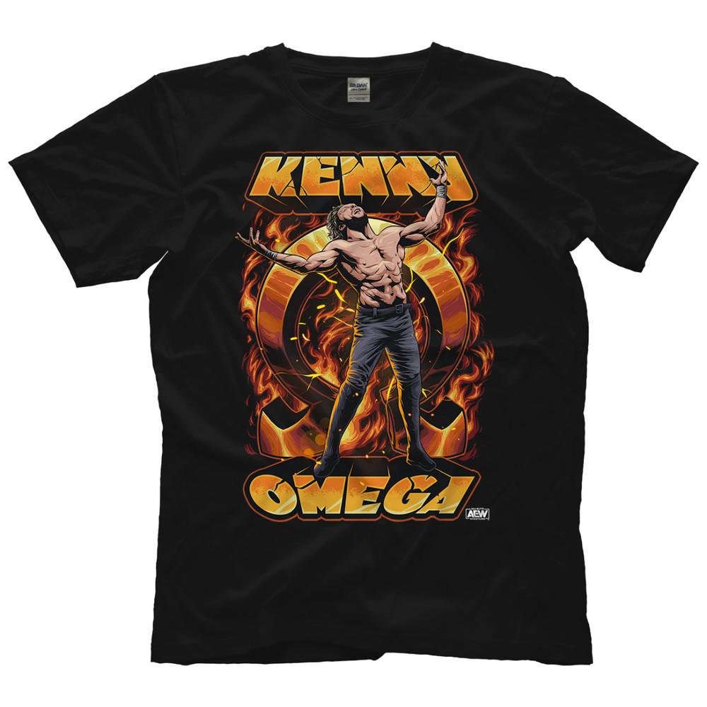 Kenny Omega  Blazing AEW Official TShirt Unisex T-Shirt S
