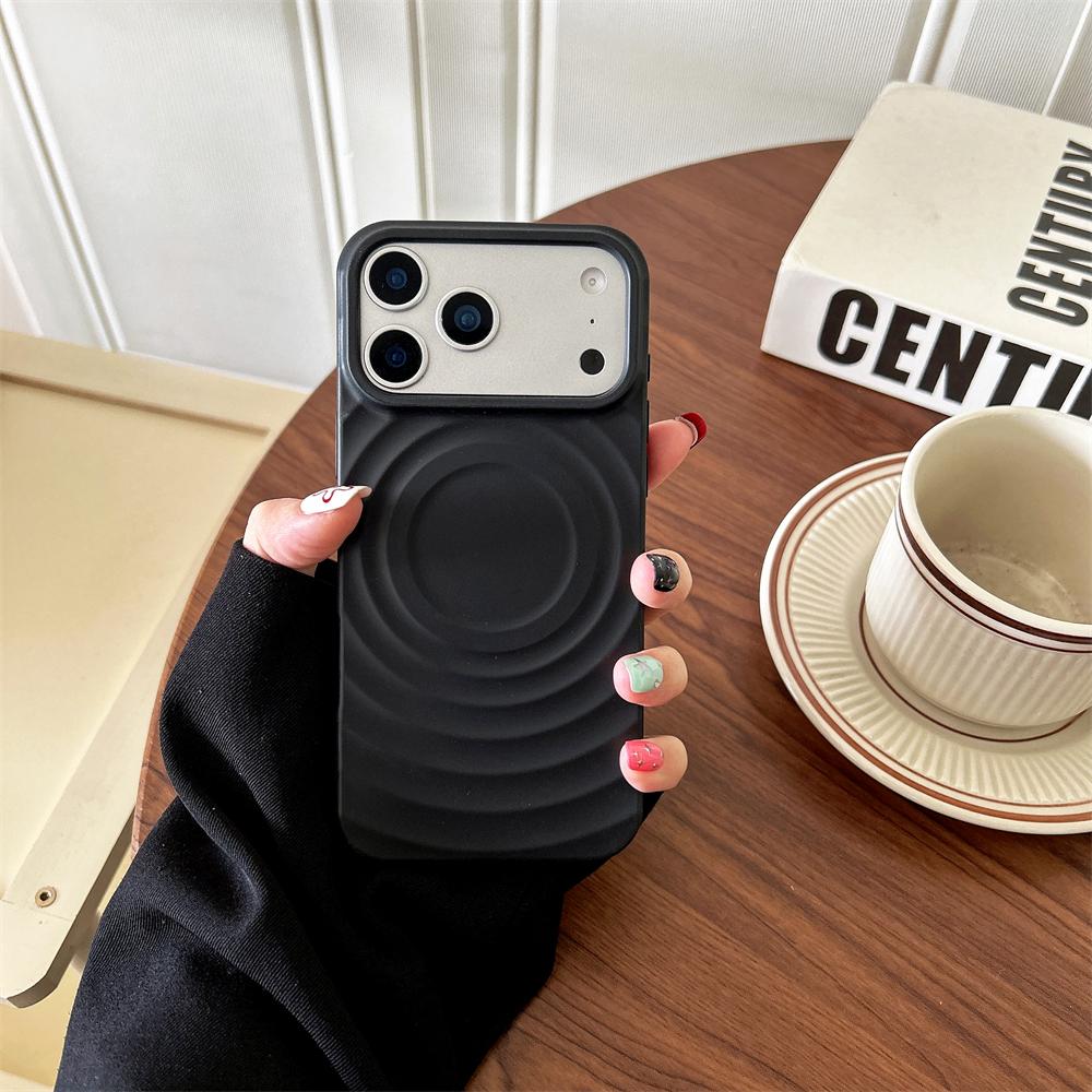 

Magnetic Wireless Charging Phone Case For iPhone 17 16 15 14 13 12 11 Pro Max Air Plus Case Silicone For Magsafe Protect Cover iPhone17 Pro