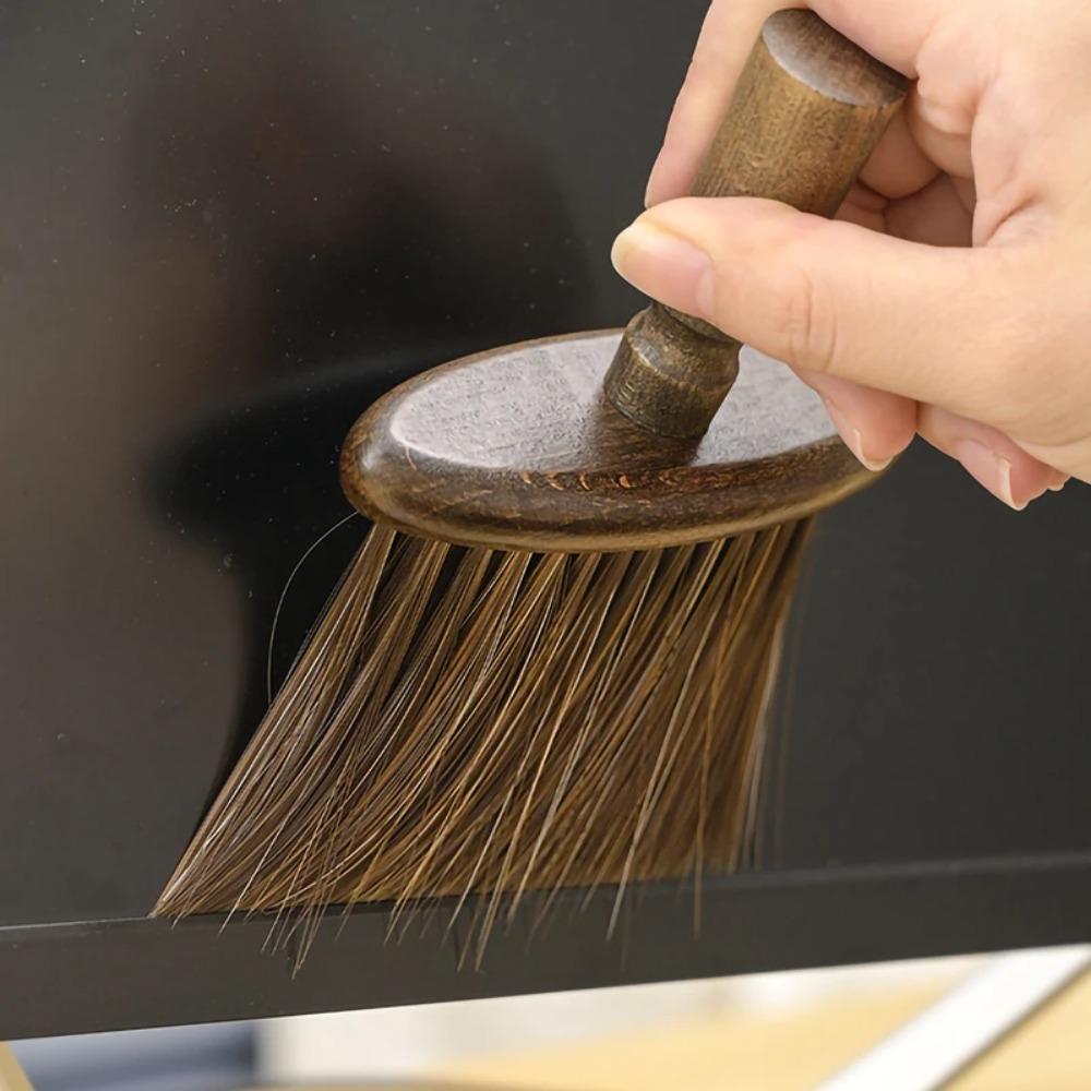Soft Bristles Keyboard Cleaning Brush with Hanging Rope Dust Removal Brush  Coffee Table