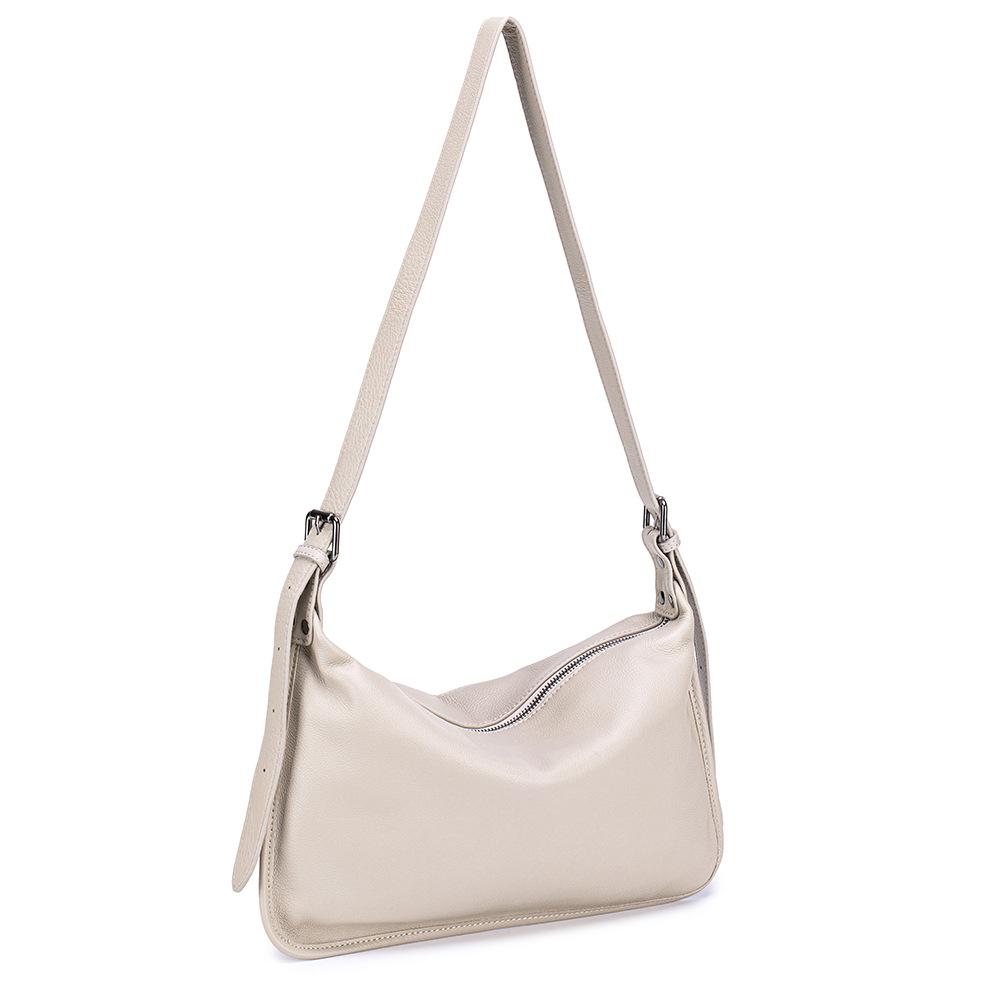 Korean-style single-shoulder bag with cowhide texture, underarm crossbody bag, large-capacity commuter handbag