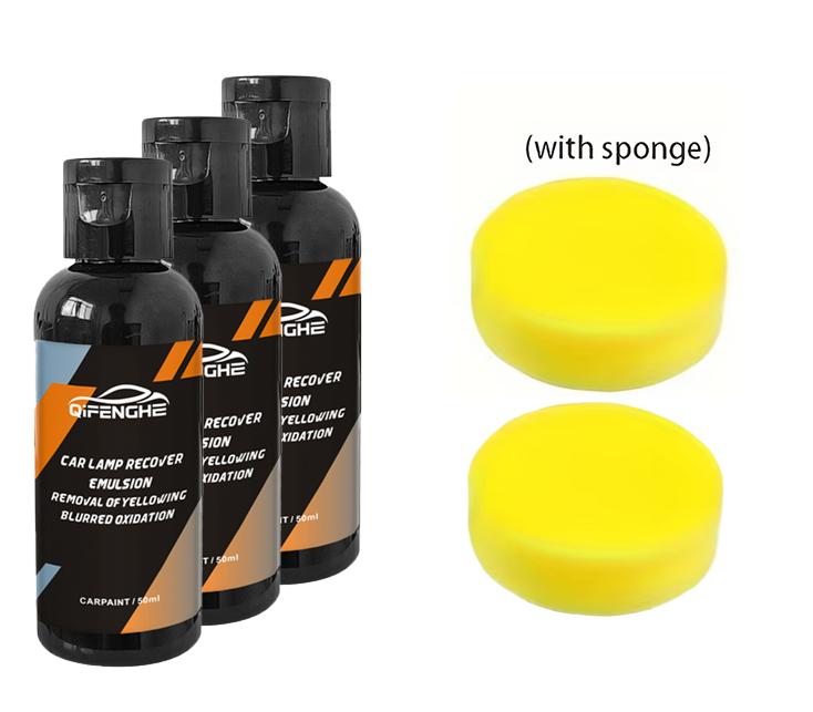 Autoscheinwerfer-Reparaturset – Kristallklare Beschichtung zur Reparatur von Oxidation, Vergilbung und Kratzern