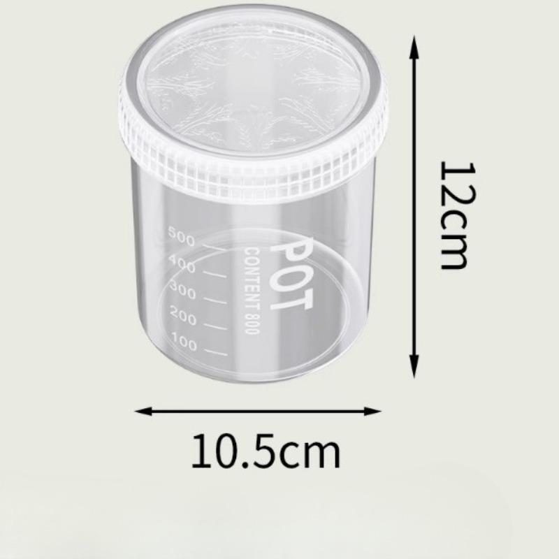 

Бытовые герметичные банки для хранения зерна и злаков, пищевой пластик, большие, средние и малые кухонные банки для хранения 800ml