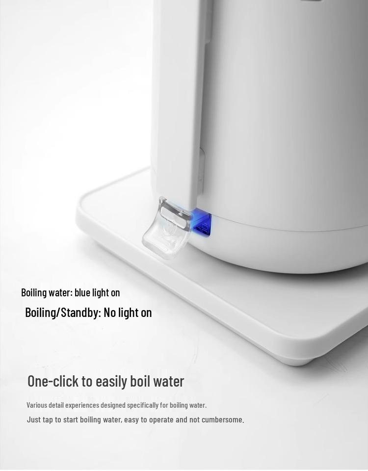 Youmingtang Stainless Steel Electric Kettle – Compact Auto-Off Model for Tea and Boiling Water