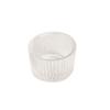 Transparent Fine-Textured Glass Candle Holder - Aroma Cup for Home Decoration