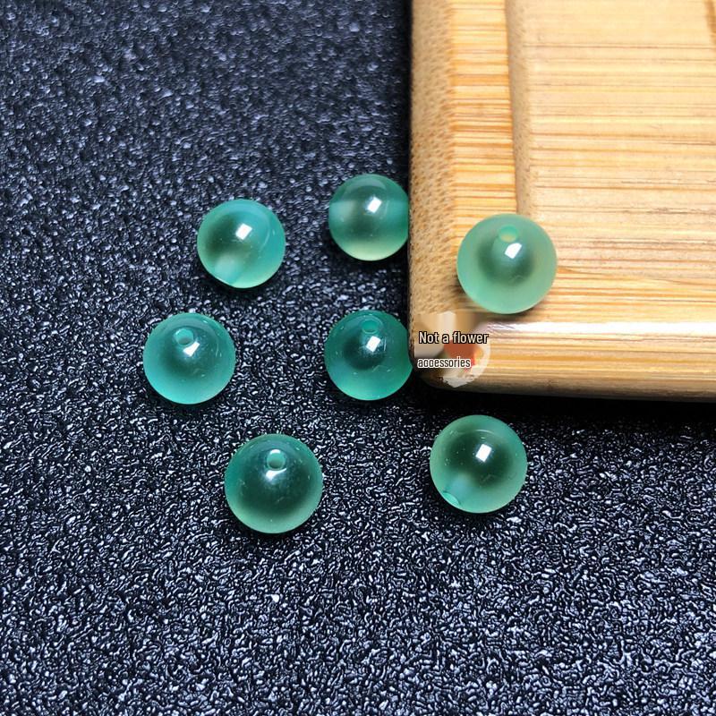 Ice Green Candy Heart Agate Beads DIY Handmade Bracelet/Necklace for Men & Women