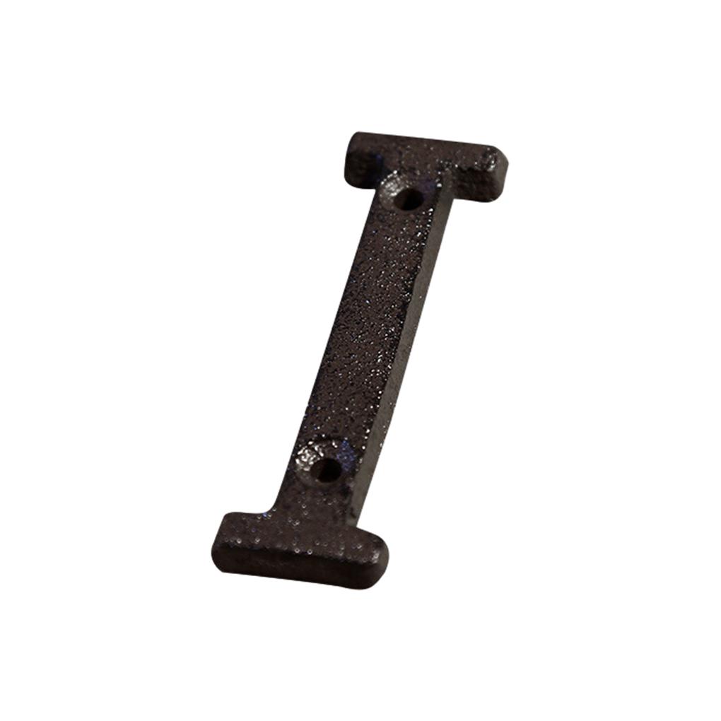 Metal House Number Plaque Durable And Rustproof Door Decoration Metal Letters House Numbers