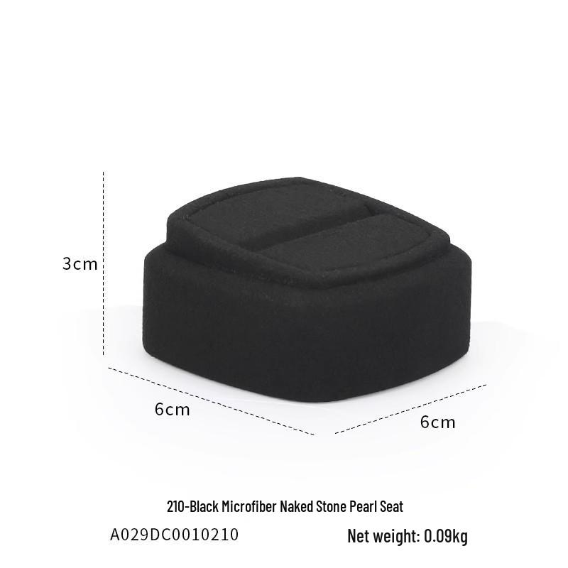 Ya Yu Holz Edelstein Präsentations- und Aufbewahrungstablett für Schmuck und Perlen