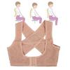 Adult Unisex Breathable Posture Corrector Brace Breast Support Hunchback Correction BeltSkin Color S