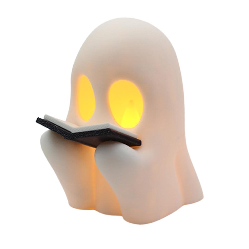 

Halloween Choir Ghost NightLight Flameless Flickering Candles Battery-Powered PVC Decorative Lamp 2025 Halloween Atmosphere Prop