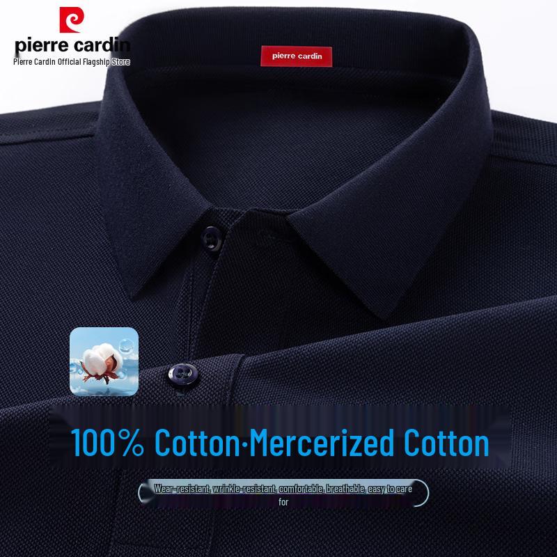 Pierre Cardin Polo da uomo in cotone mercerizzato