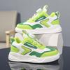 Autumn 2025 boys and students casual shoes girls new middle and large children's board shoes sports shoes board shoes leather surface rotating buckle