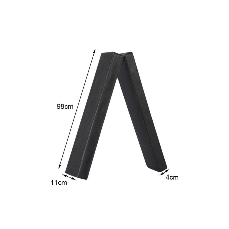 98x11x4CM Protector Ușă Mașină Magnetic Pliabil Stil Conectat Protecție Margine Laterală Caroserie Benzi Decorative Anti-zgârieturi