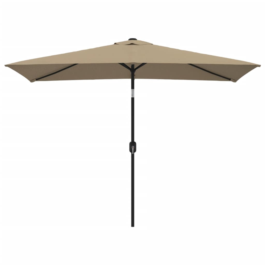 Patio Umbrellas Outdoor Parasol With Metal Pole 300X200 Cm