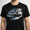 Antique Black Pickup Truck Owner Gift Unisex Graphic Tee