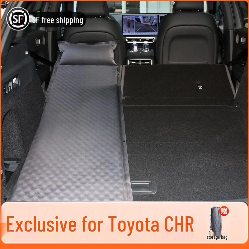 Toyota CHR Inflatable Trunk Mattress – Rear Seat Car Bed for Travel & Self-Driving.