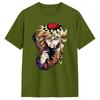 Anime Douma Upper T Shirts for Unisex Cotton Funny TShirts O Neck Tees Short Sleeve Clothing Printed