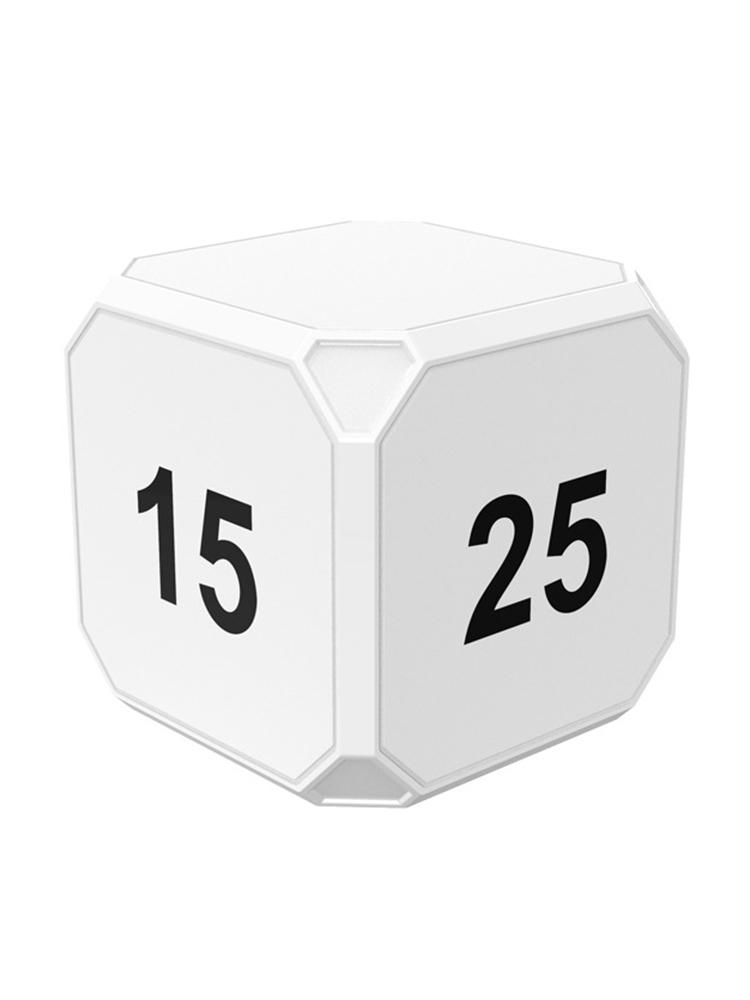 Productivity Cube Timer Gravity Sensor Flipping LED Display 4 Preset Time Dual Modes Countdown Cooking Study Mini Digital Timer