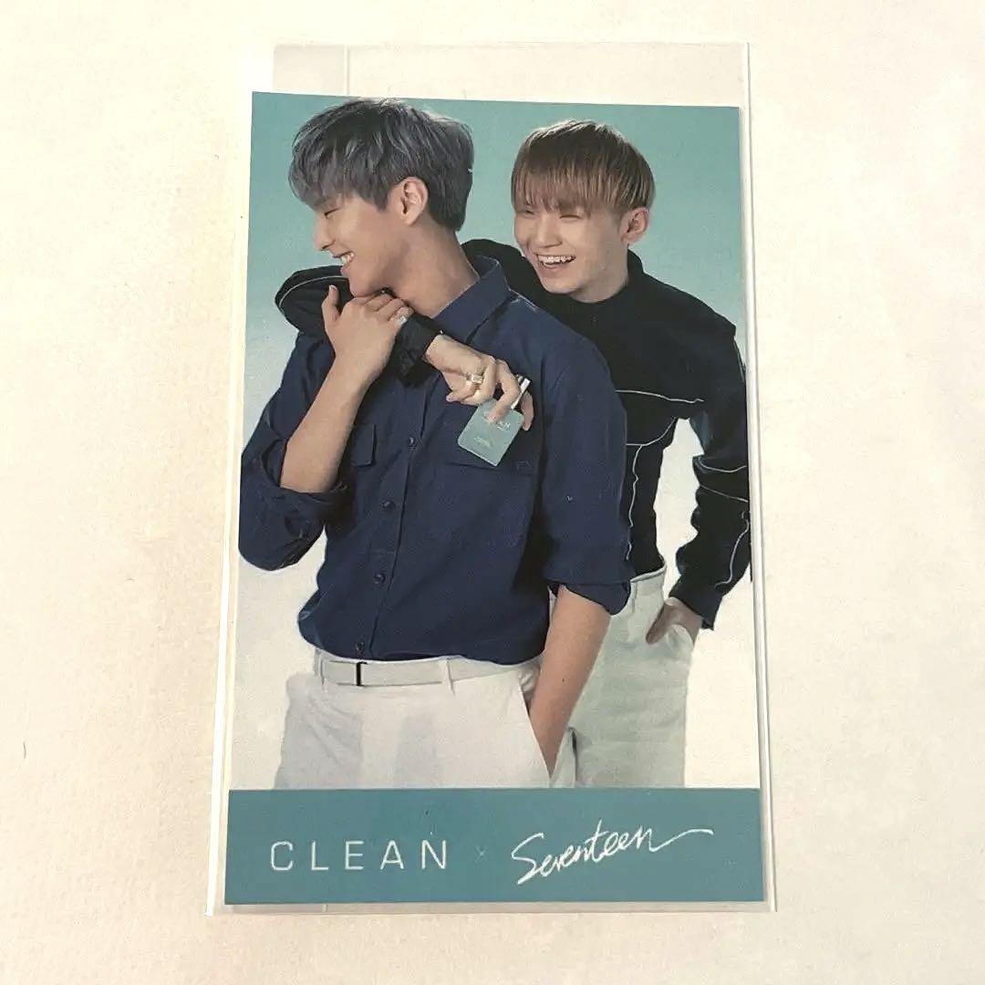 

[USED] Final price drop/Seventeen Woozi Hoshi Clean Trading Card