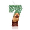 Cartoon Kapibara Numbers Birthday Candles Cake Decoration Party Holiday One Year Old Handmade Candles 0-9