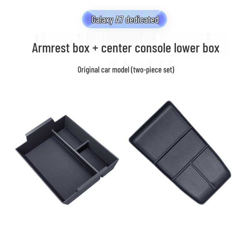 Galaxy A7 Center Console Armrest Storage Box for Car Interior Modification