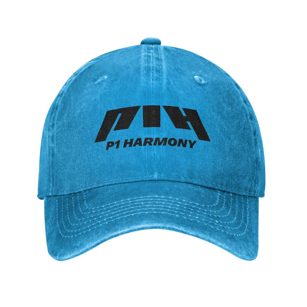 P1harmony kpop logo Band Baseballkappen Merch Für Unisex Album Verstellbare Trucker-Hüte