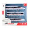 Alloy Piece Three High Speed Train Model Opening Doors Light Collectors Effects