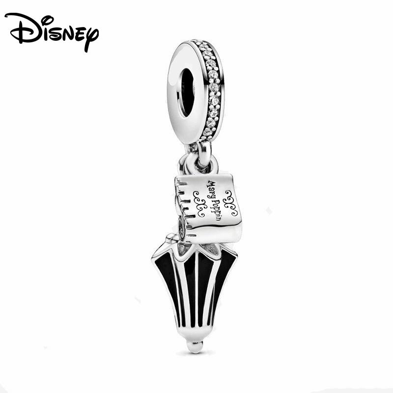 Disney 925 Silver Red Spider Ratatouille Charms Bead Earrings Bracelet Fit Original Bracelets DIY Birthday Jewelry Gift