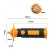 Angle Grinder Handle Side M8 Thread with Anti Vibration Shock Absorbing Feature