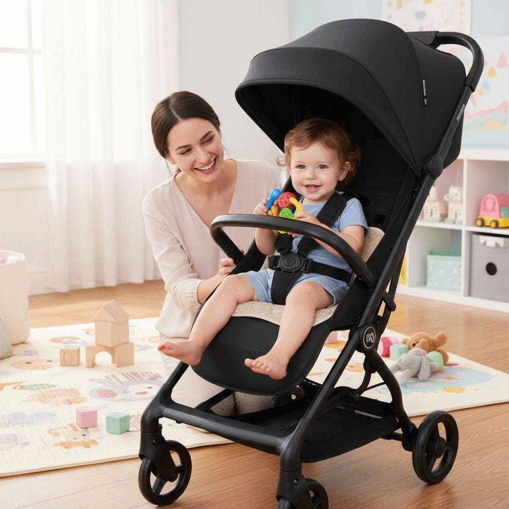 Stain-Proof Baby Stroller Seat Cushion Nonslip Design Seat Pad Strollers Liner  Toddler