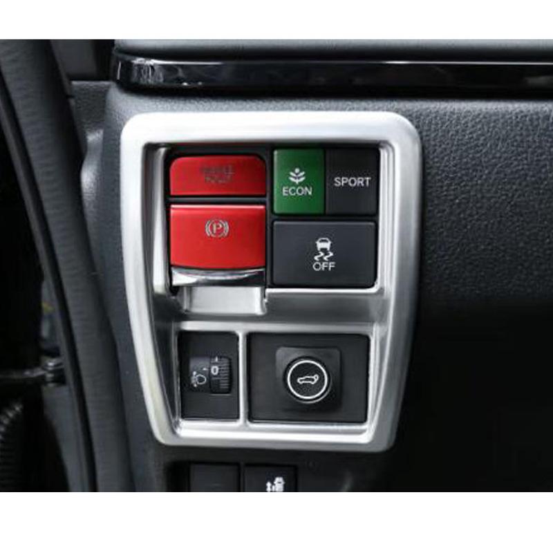 For Honda Odyssey   2024 ABS Plastic Headlight Switch Frame Trim Covers Car Styling Accessories Interior Decoration