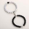 Natuurlijke Tijgeroog Steen & Legering Magnetische Koppelarmband - 2025 Bestseller