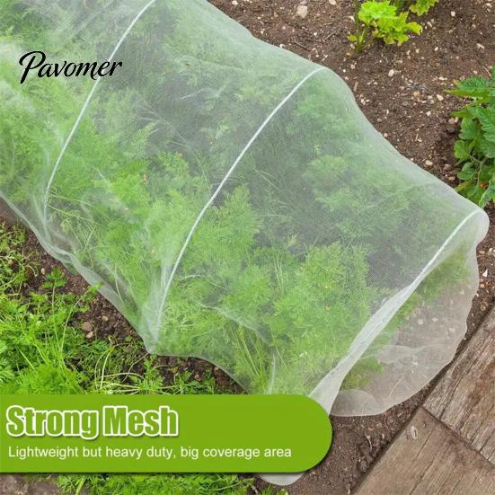 Insect Barrier Net Garden Netting for Raised Bed, Fine Mesh Bird, Vegetable Protection Cover & Pest, Heavy Duty Fruit Flower Plants
