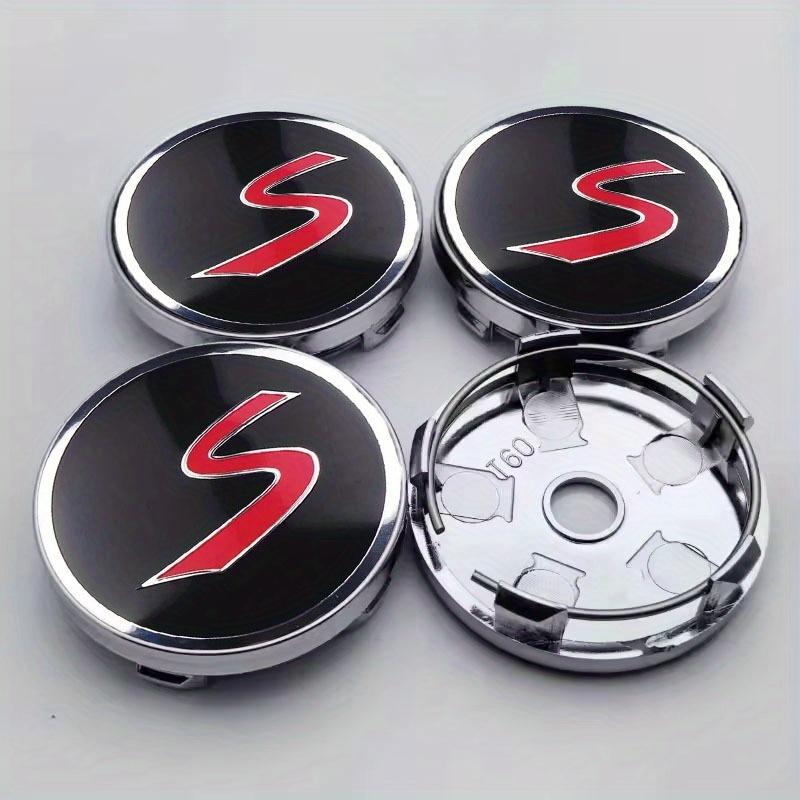 4 Stück 60mm Auto Styling Radnabenabdeckung für Mini Cooper S JCW One R55 R56