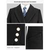 Tluoman Women's Black Wool Blend Mid-Length Padded Overcoat