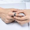 Fashion Men Stainless Steel Anxiety Fidget Spinner Rings Viking Infinity Intertwined Celtic Knot Rings for Men Wedding Jewelry