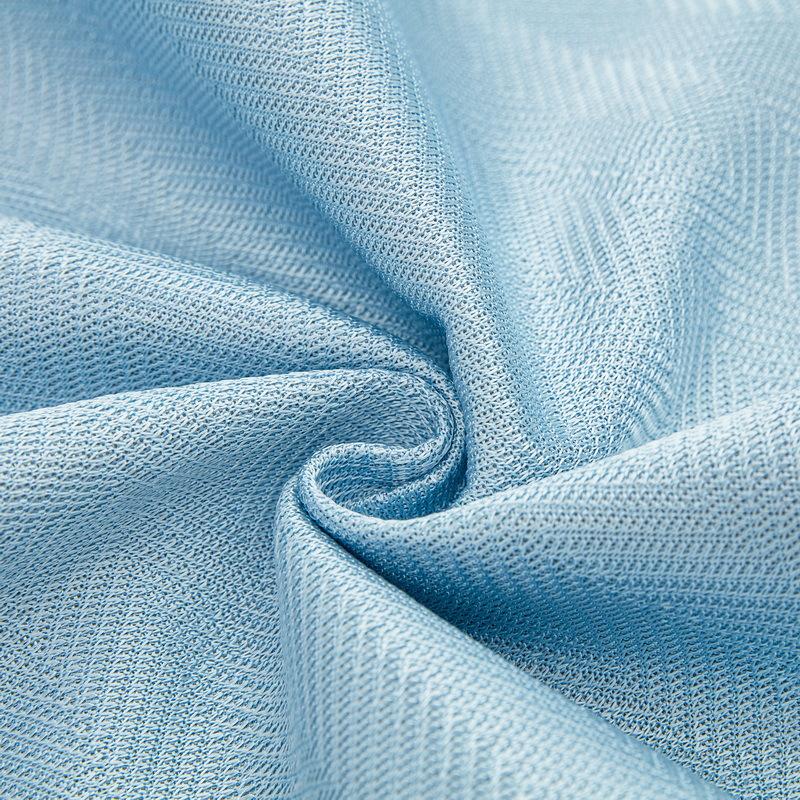 Solid Color Herringbone Pattern Ice Silk Sofa Cushion, Cool And Non-Slip Seat Cushion In Summer, Modern Simple Green Sofa Cover